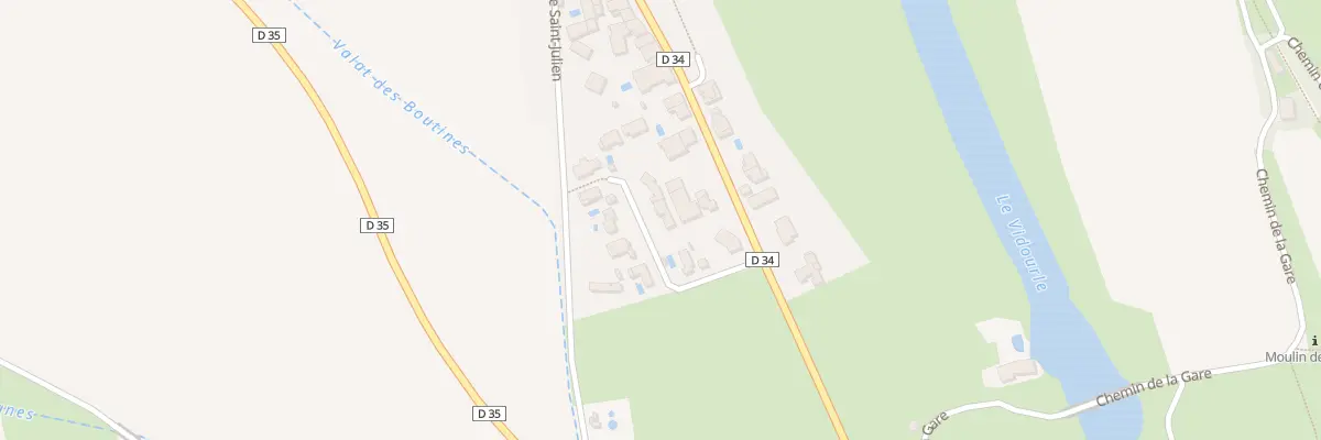 Plan du 126 Imp du Pouticaire à Salinelles