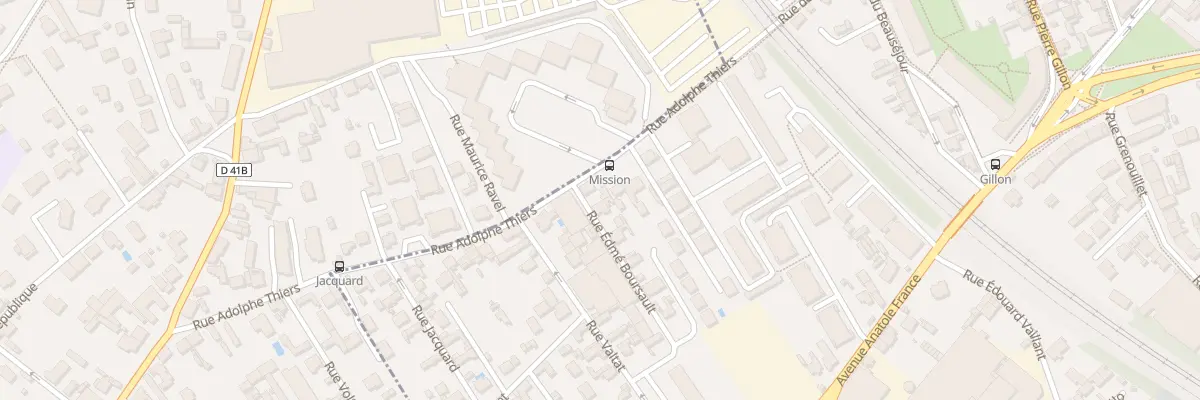 Plan du 1 Rue Edme Boursault à Troyes