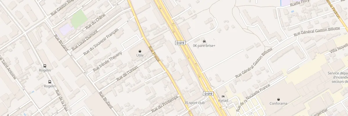 Plan du 108 Rue de Preize à Troyes