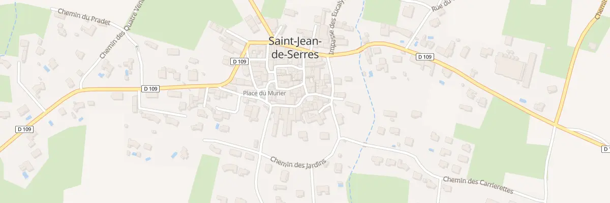 Plan du 1 Pl du Moulin a Huile à Saint-Jean-de-Serres