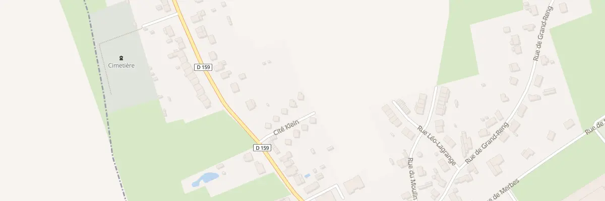 Plan du 9 Cité Klein à Marpent
