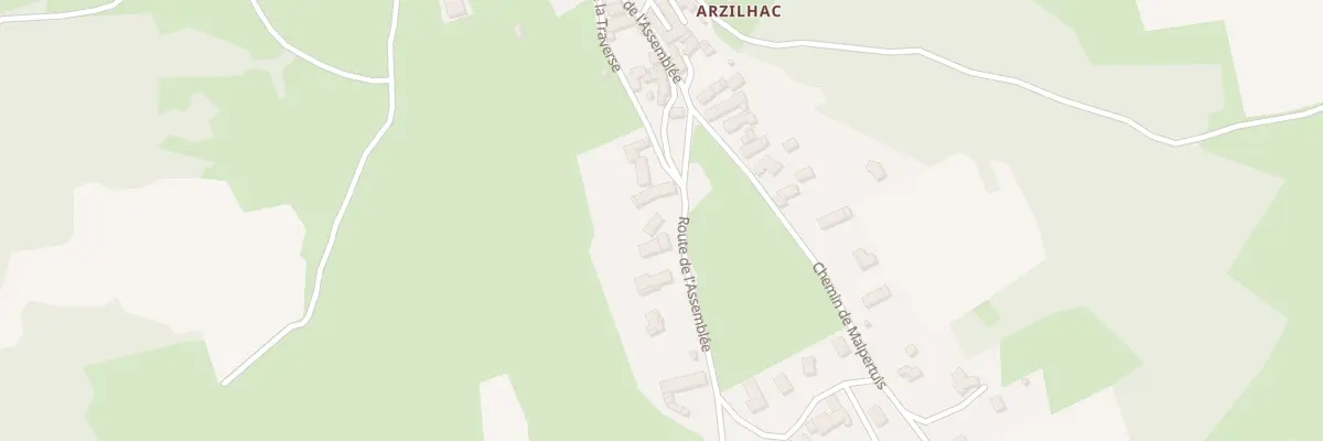 Plan du 240 Rte de l’Assemblée à Beaux