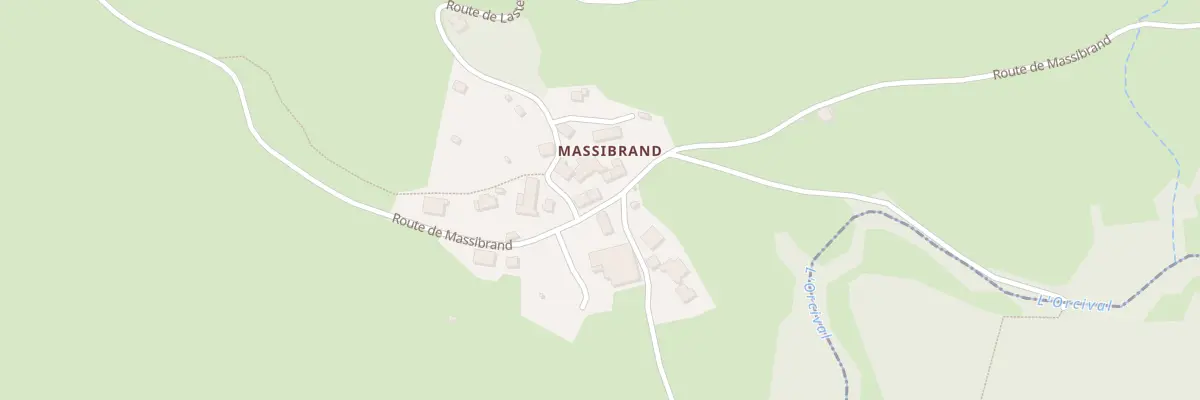 Plan du 5100 Massibrand à Présailles