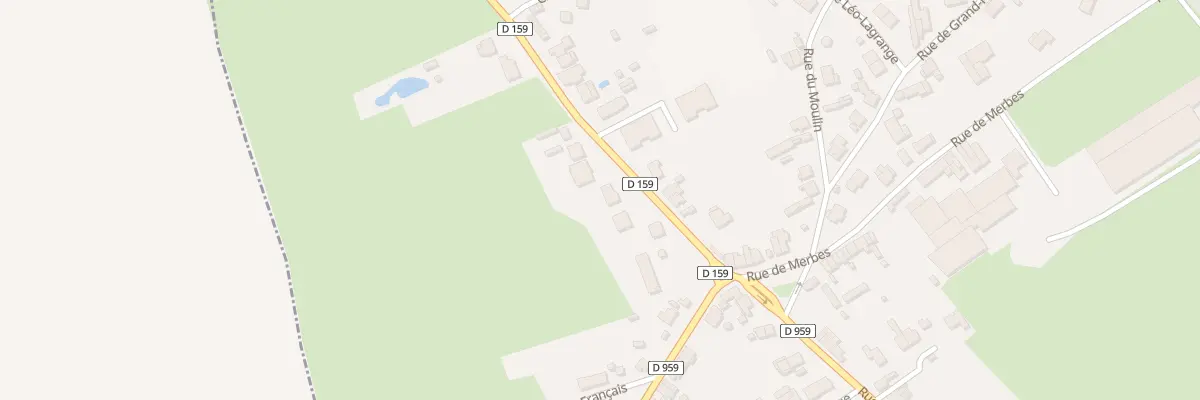 Plan du 3 Rue Jean-baptiste Lebas à Marpent