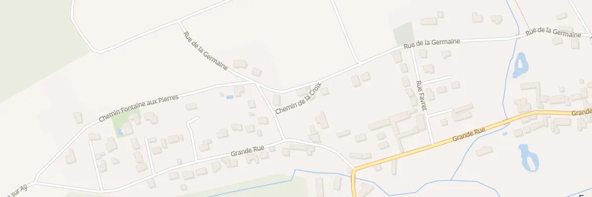 Plan du 2 Rue de la Germaine à Fontaine-sur-Ay