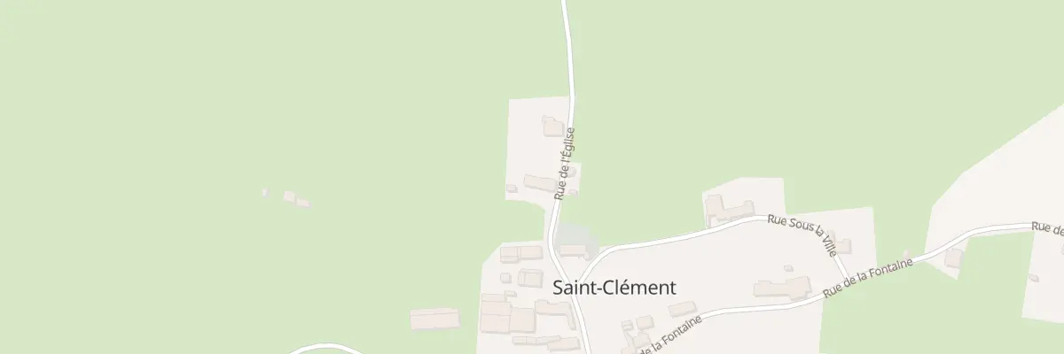 Plan du 9 Rue de l’Eglise à Saint-Clément
