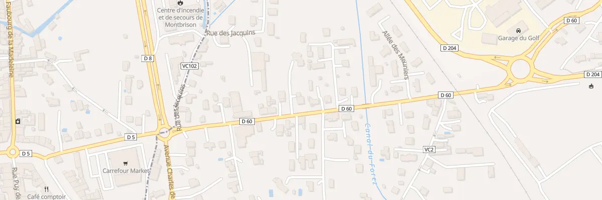 Plan du 23 Rue de Feurs à Savigneux