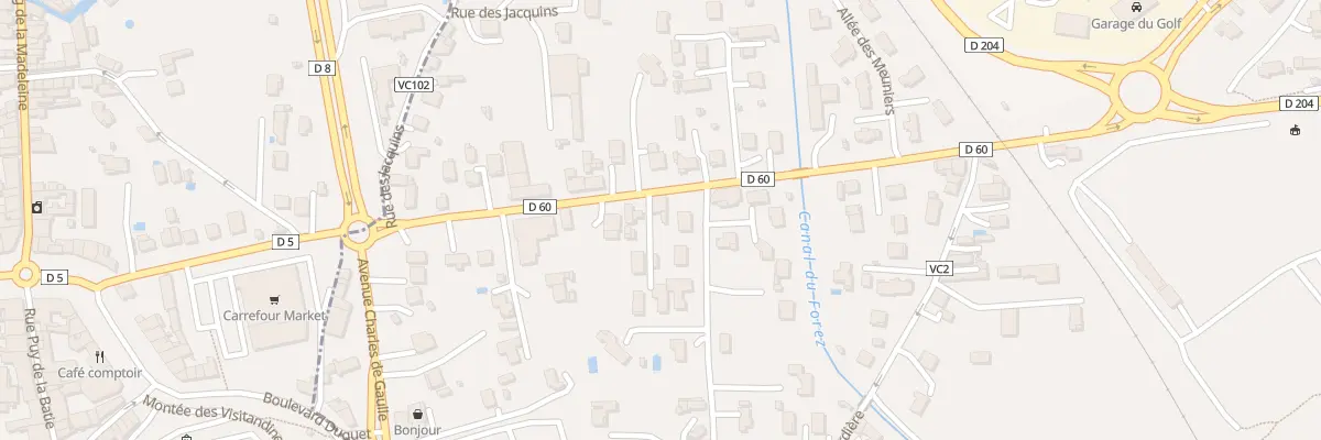 Plan du 18 Rue de Feurs à Savigneux