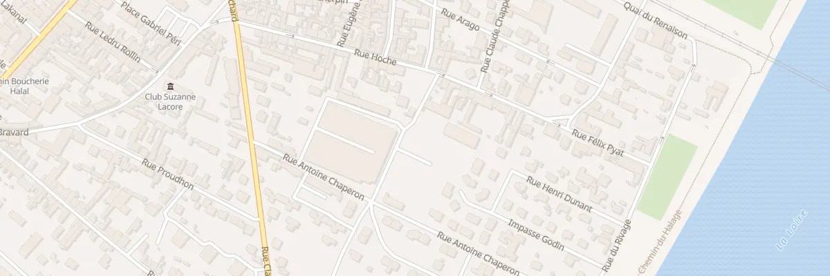 Plan du 1 Imp Alex à Roanne