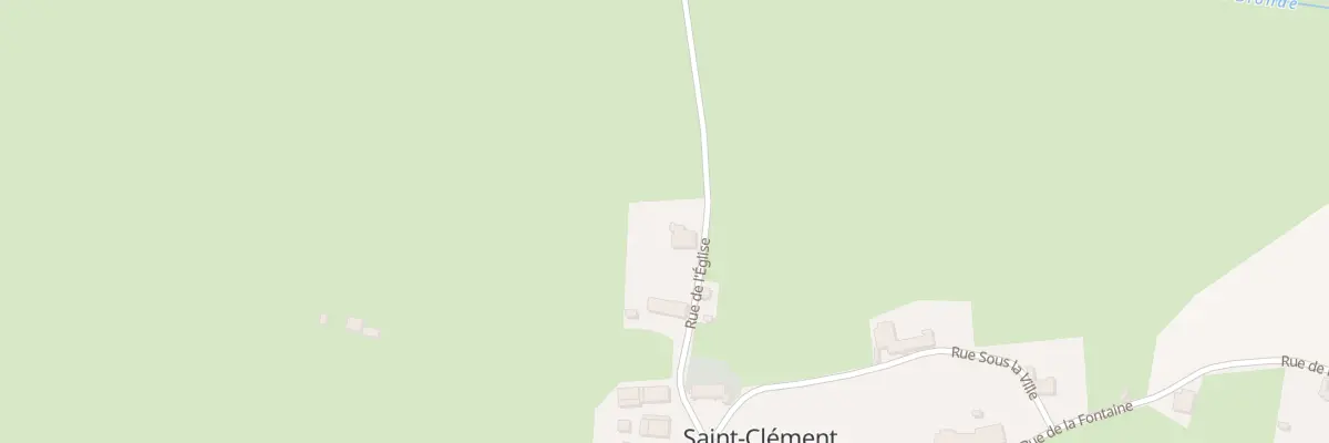 Plan du 11 Rue de l’Eglise à Saint-Clément