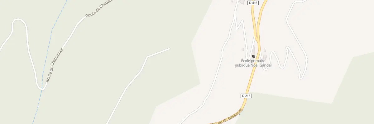 Plan du 5084 Les Terres à Malbosc