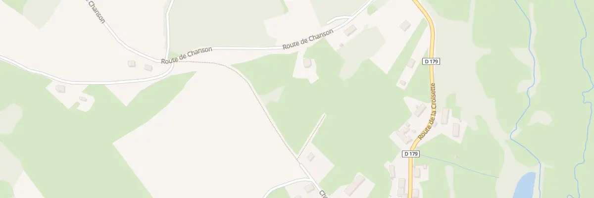 Plan du 3 Rte de Chanson à Saint-Prix