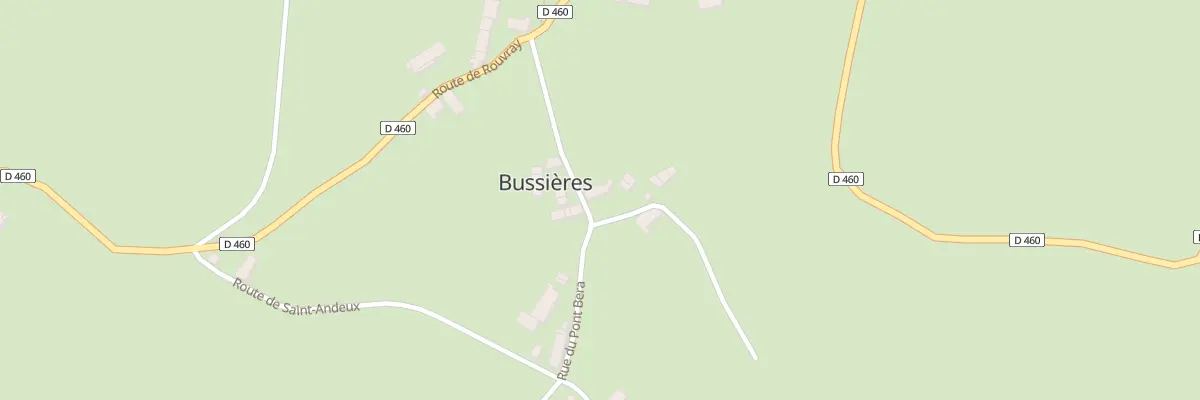Plan du 18 Rue du Pont Bera à Bussières