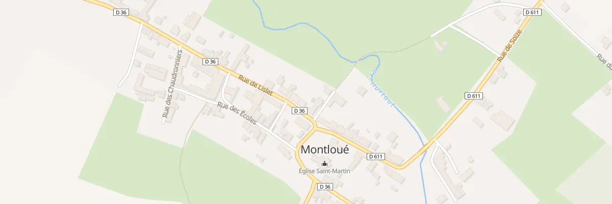 Plan du 6 Rue de Lislet à Montloué
