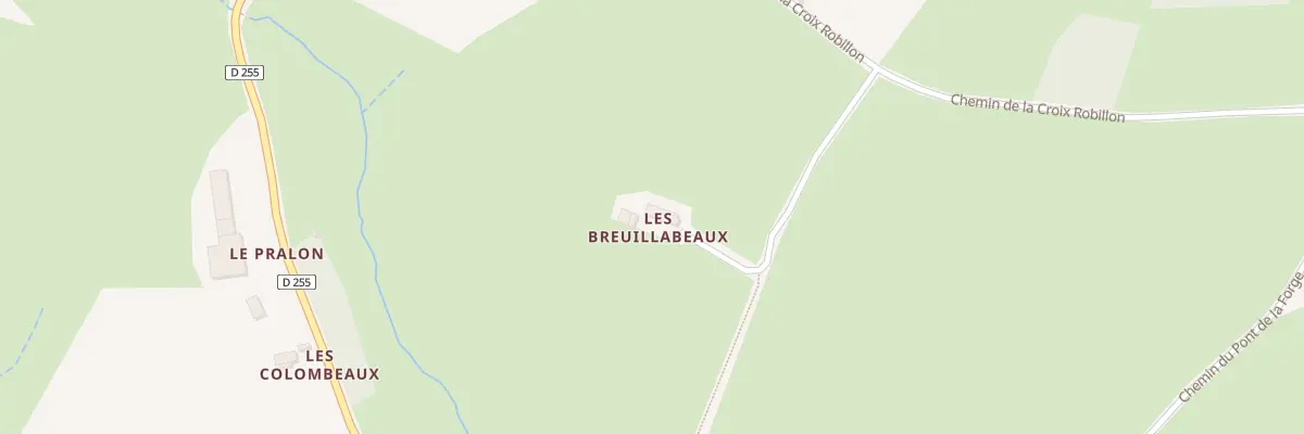 Plan du 732 Che de la Croix Robillon à Sainte-Radegonde