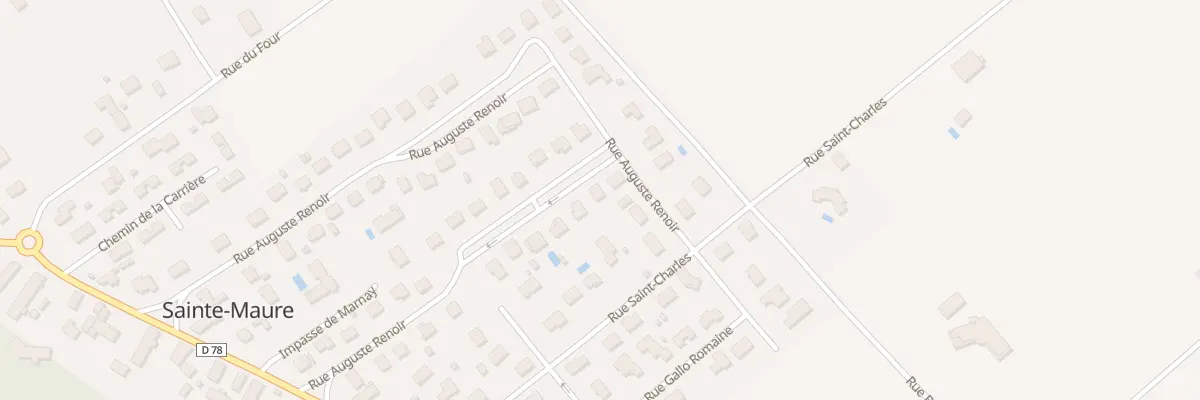Plan du 49 Rue Auguste Renoir à Sainte-Maure