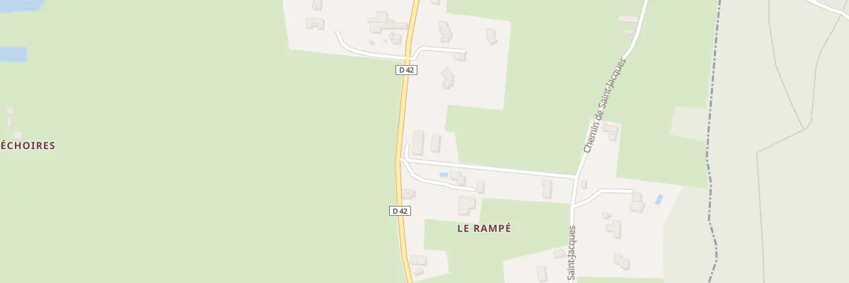 Plan du 31A Che de Saint-Jacques à Chalain-d’Uzore