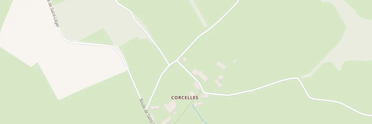 Plan du 89A Corcelles à Poil