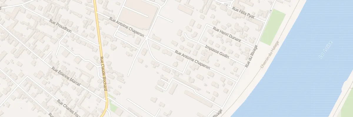 Plan du 15 Rue Antoine Chaperon à Roanne