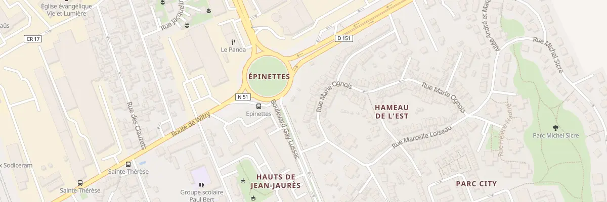 Plan du 15 Rue Marie Ognois à Reims