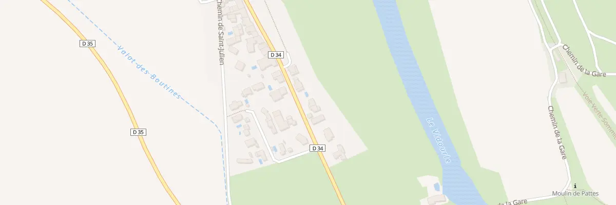 Plan du 5280 Pre de la Fontaine à Salinelles