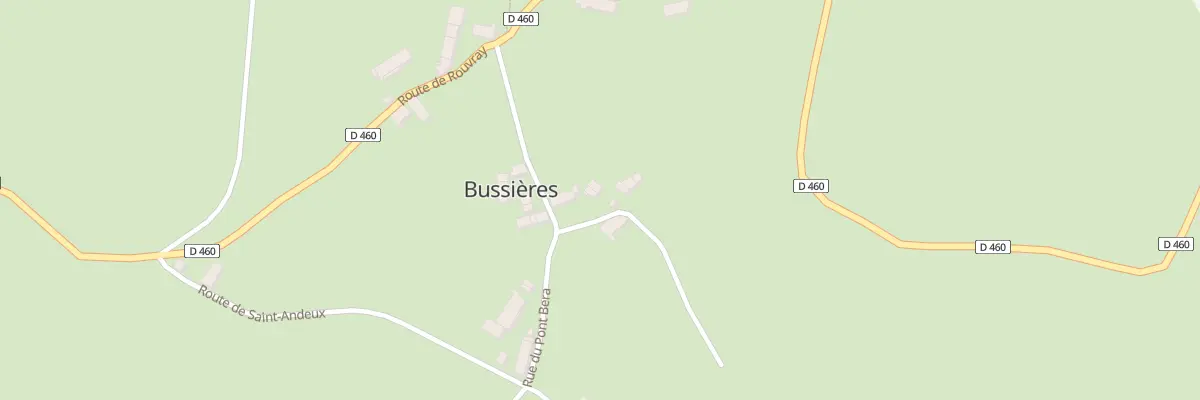 Plan du 14B Rue du Pont Bera à Bussières