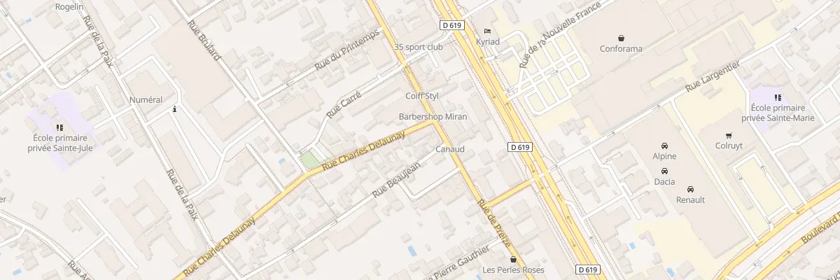 Plan du 67 Rue de Preize à Maizières-la-Grande-Paroisse