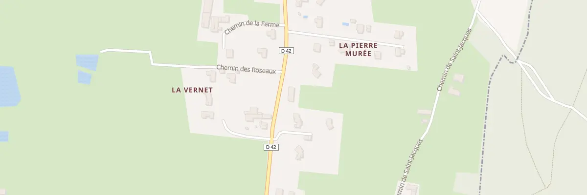 Plan du 124 Rte de Montverdun à Chalain-d’Uzore