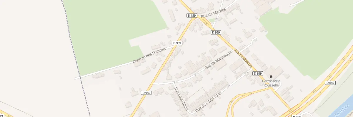 Plan du 7 Rue Jean-marie Carion à Marpent