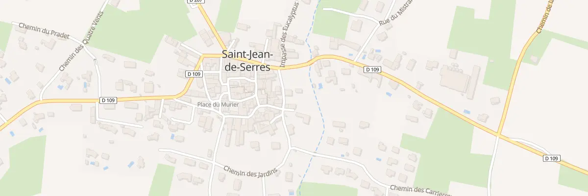 Plan du 1 Che des Jardins à Saint-Jean-de-Serres
