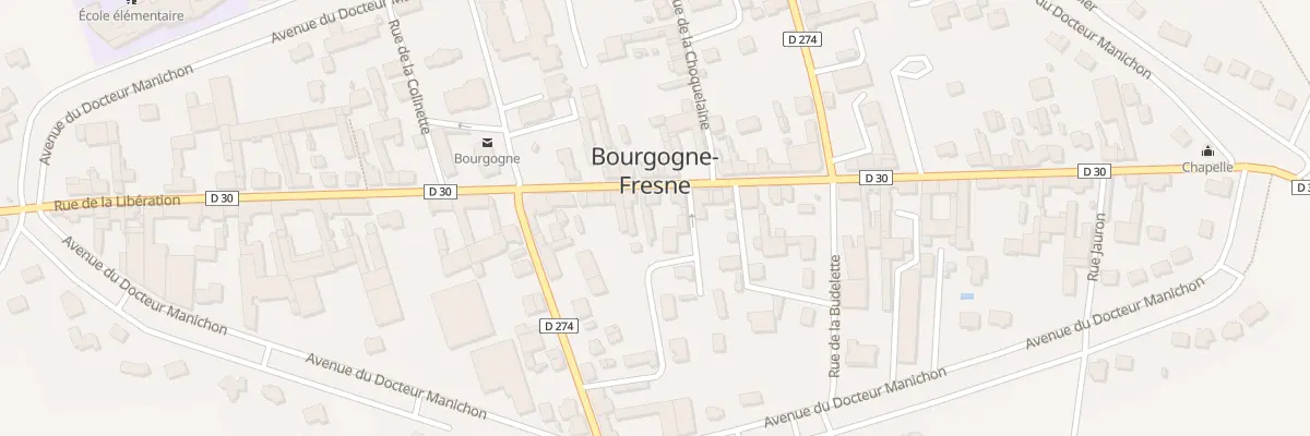 Plan du 47 Rue de la Libération à Bourgogne-Fresne