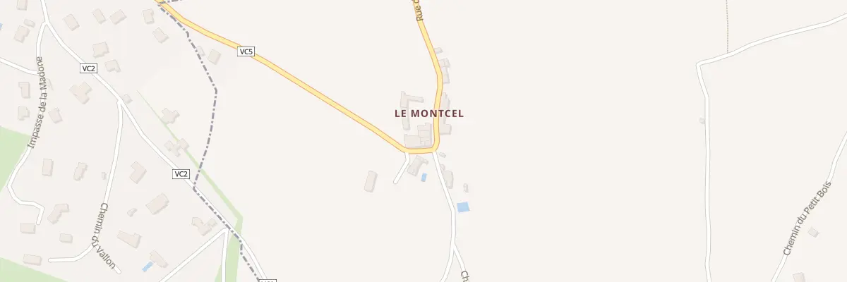 Plan du 5042 Le Montcel à Saint-Thomas-la-Garde