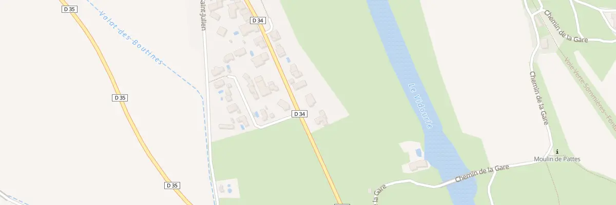 Plan du 5167 Rte de Sommieres à Salinelles