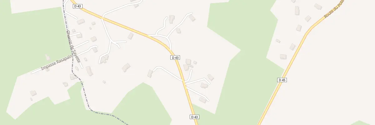 Plan du 344 Rte de Chantalouette à Parigny