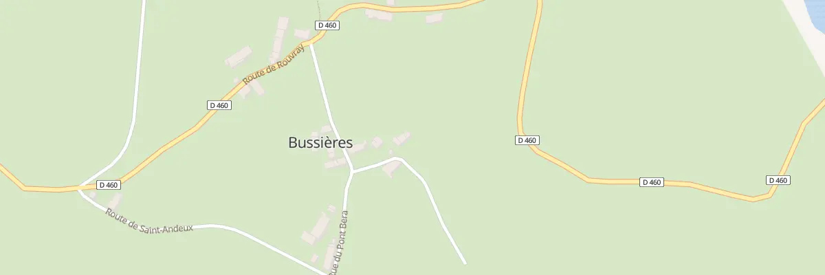 Plan du 10 Rue du Pont Bera à Bussières