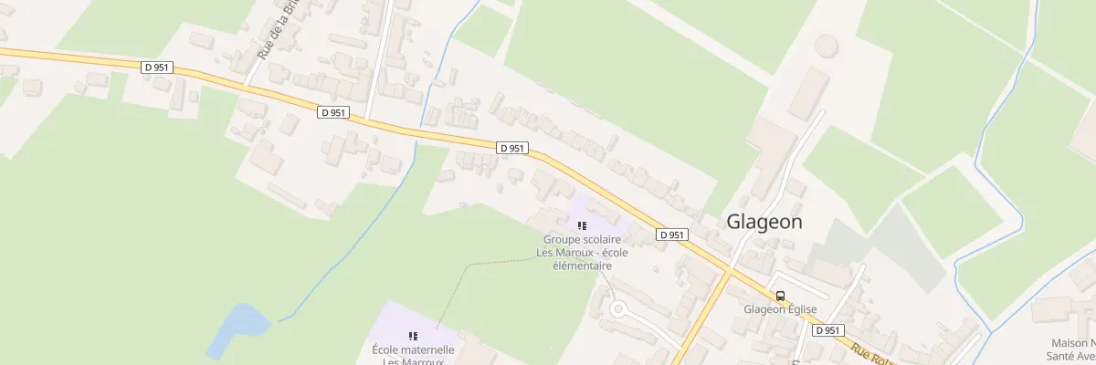 Plan du 20 Rue Charles Desquilbet à Glageon
