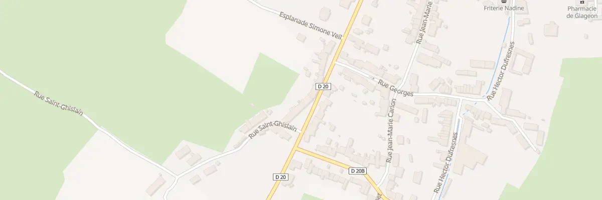 Plan du 41 Rue du Général de Gaulle à Glageon