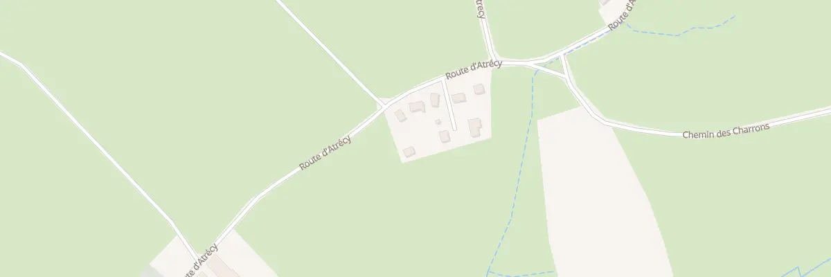 Plan du 460 Rte d’Attrecy à Vendenesse-sur-Arroux