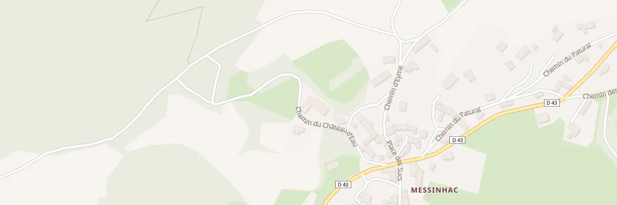 Plan du 5116 Messinhac à Bessamorel