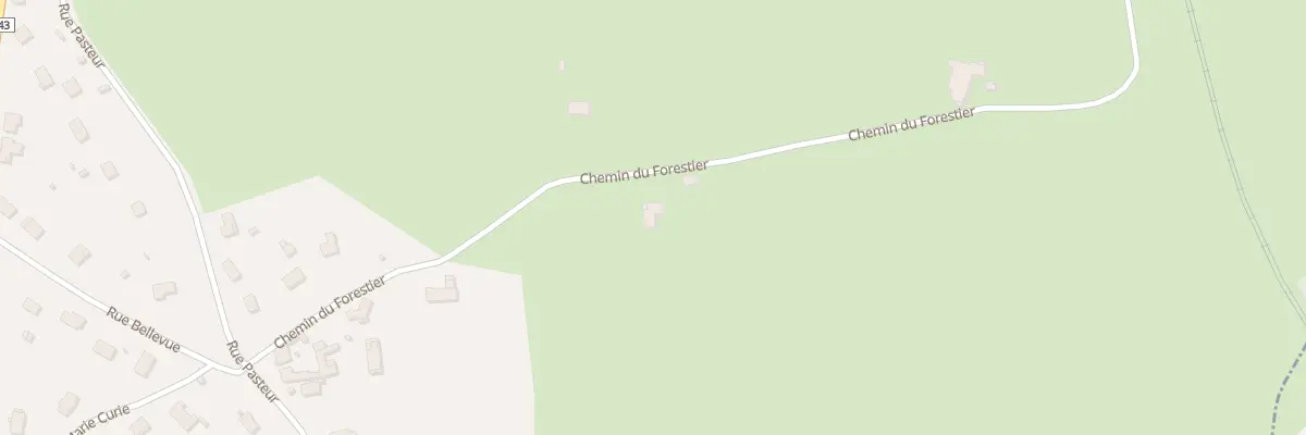 Plan du 322 Che du Forestier à Commelle-Vernay