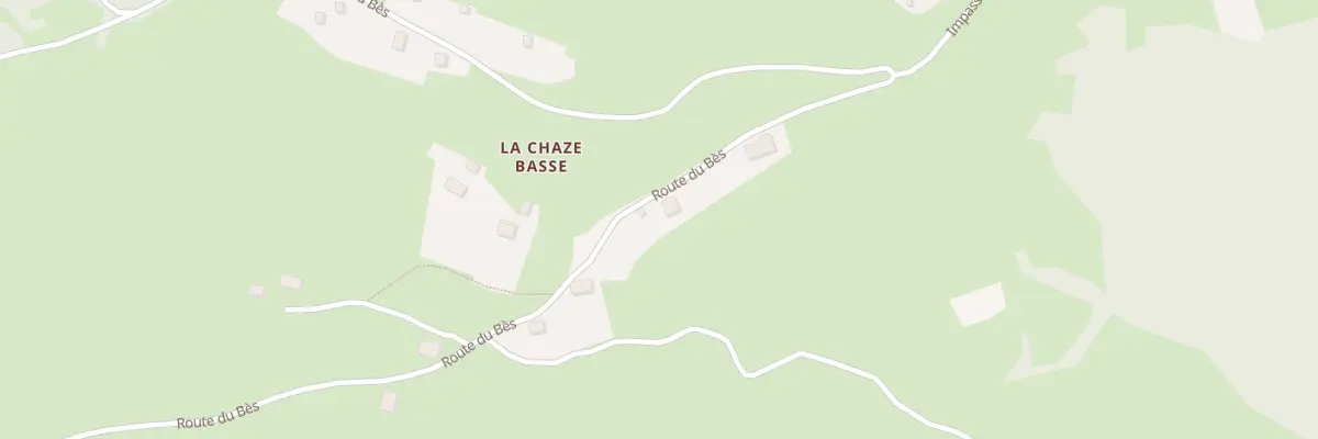 Plan du 5323 La Chaze Haute au Lac-d’Issarlès