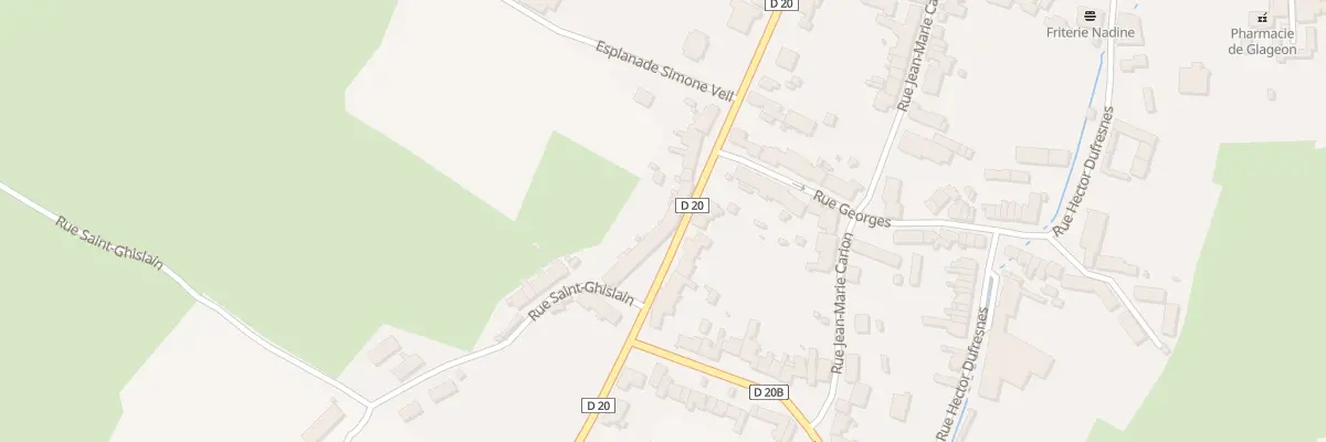 Plan du 37 Rue du Général de Gaulle à Glageon