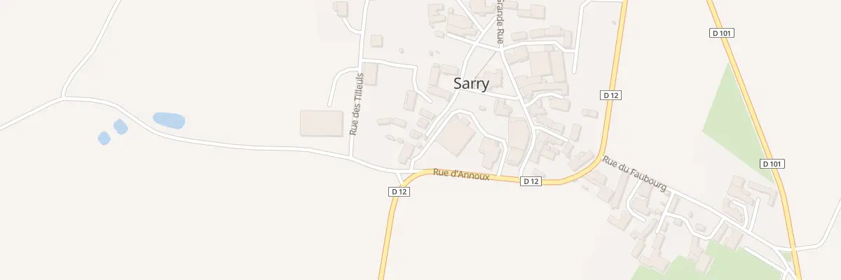 Plan du 16 Rle Gaudia à Sarry