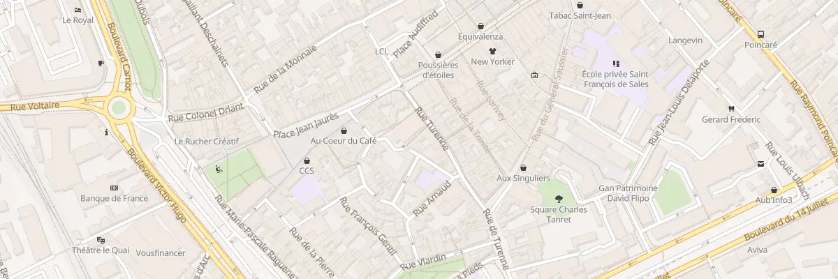 Plan du 1 Rue du Marche aux Noix à Troyes