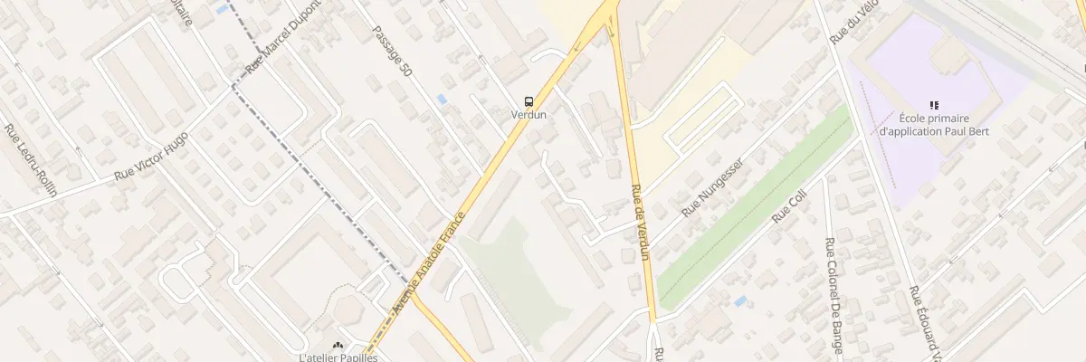 Plan du 18B Rue de Verdun à Troyes