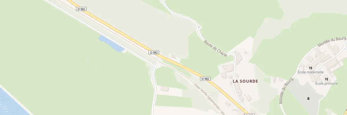 Plan du 190 Rte de Marcigny à Iguerande