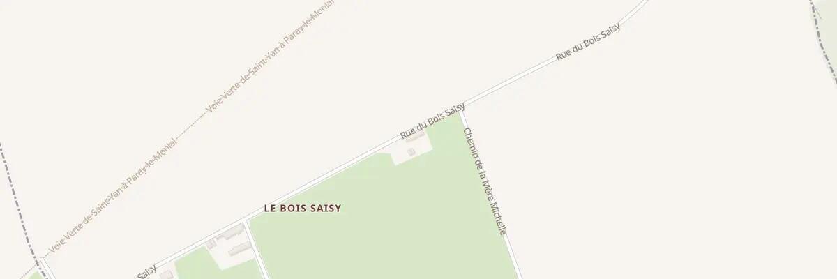 Plan du 471 Rue du Bois Saisy à Vitry-en-Charollais