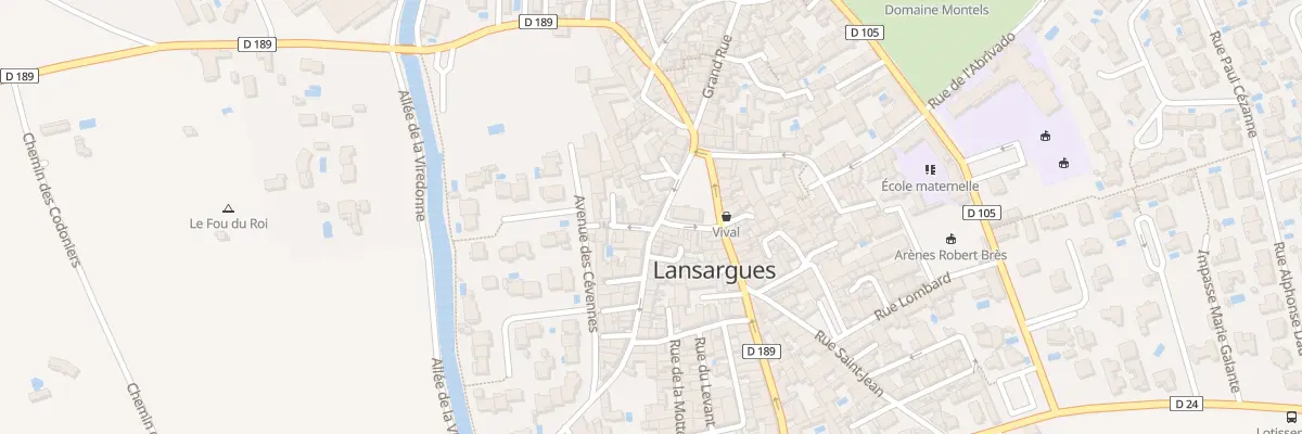 Plan du 25 Pl Saint Jean à Lansargues