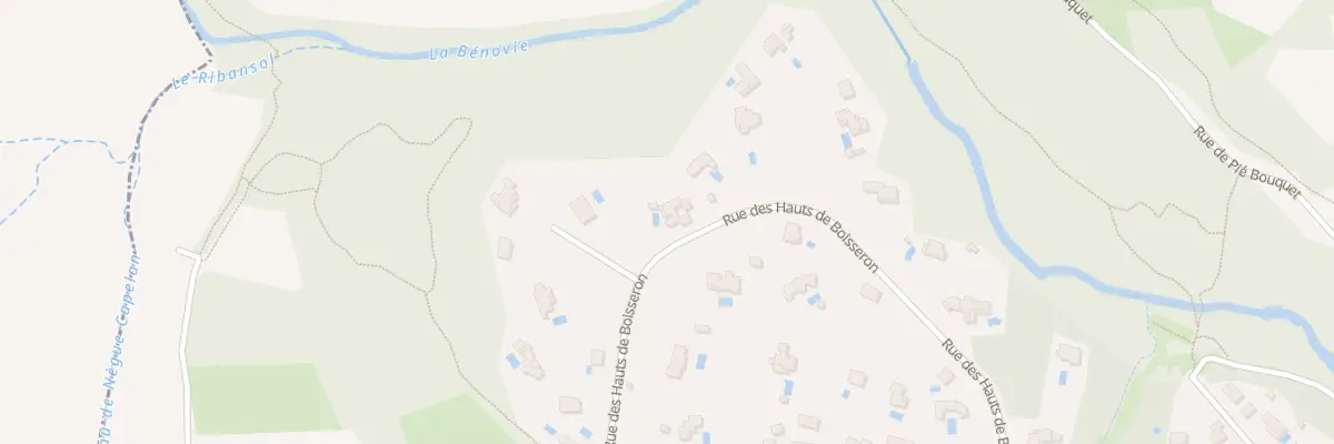 Plan du 740 Rue des Hauts de Boisseron à Boisseron