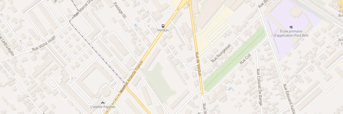 Plan du 18T Rue de Verdun à Troyes
